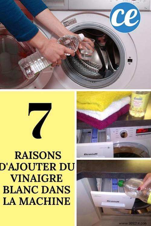 7 Good Reasons to Put White Vinegar in Your Washing Machine. 