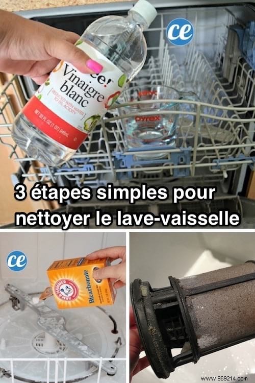 3 Simple Steps To Thoroughly Clean Your Dishwasher. 