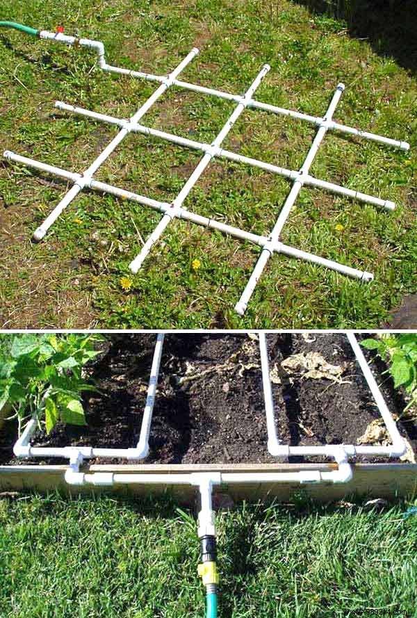 Garden:20 Ingenious Ways to Use PVC Pipes. 