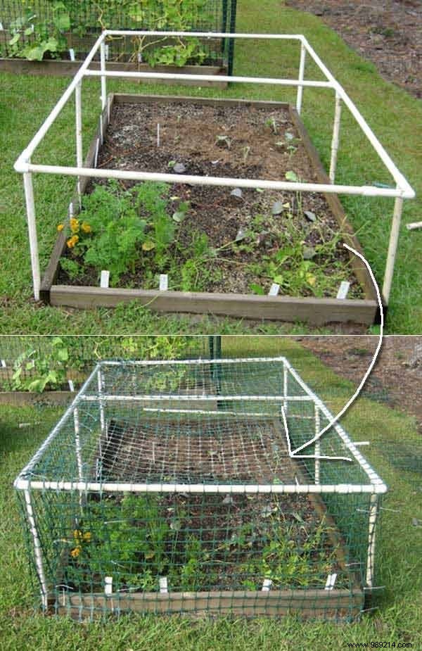 Garden:20 Ingenious Ways to Use PVC Pipes. 