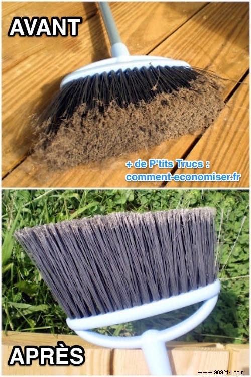 How to Clean Your Broom EASILY With White Vinegar. 