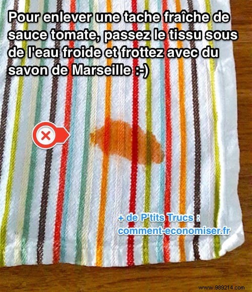 4 Miracle Tips Against Tomato Sauce Stains. 