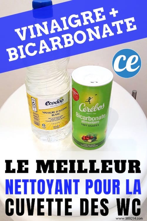 Baking Soda + White Vinegar:The Best Toilet Bowl Cleaner. 