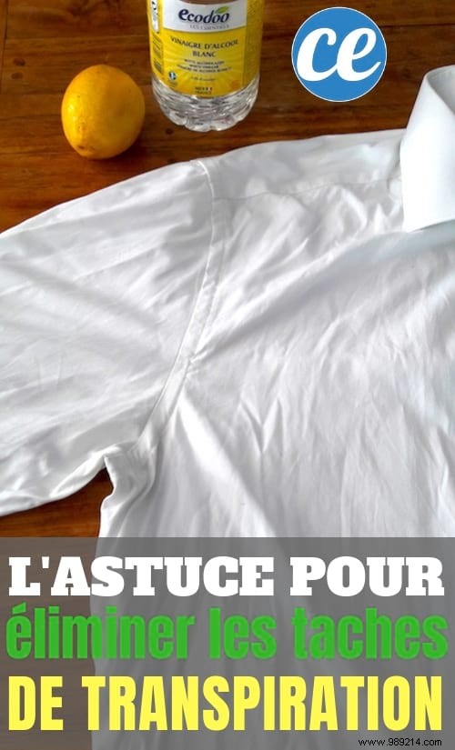 For Sweat Stains On Shirts, Use This Tried And Proven Trick. 