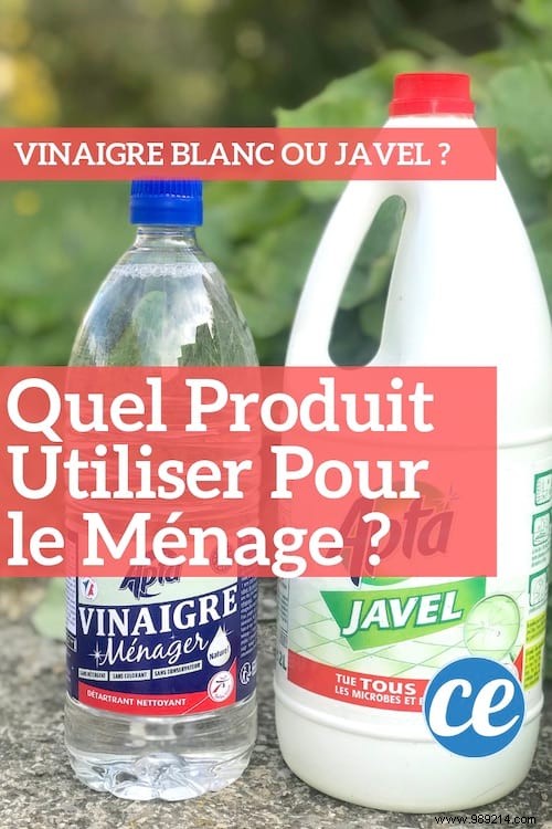 Bleach Or White Vinegar:Which Product To Use For Cleaning? 