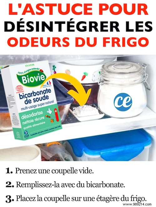 The Bicarbonate Trick To Disintegrate Fridge Odors For Good! 