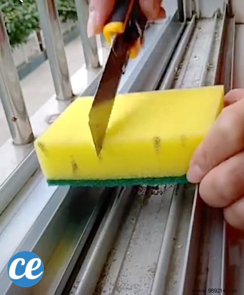 The Genius Trick To Clean Window Rails In 2 Minutes. 