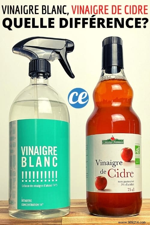 Here s The Real Difference Between White Vinegar And Apple Cider Vinegar. 