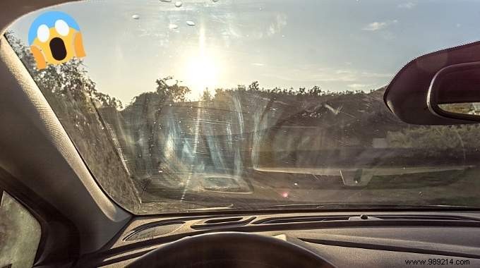 How to clean the inside of the windshield without leaving streaks. 