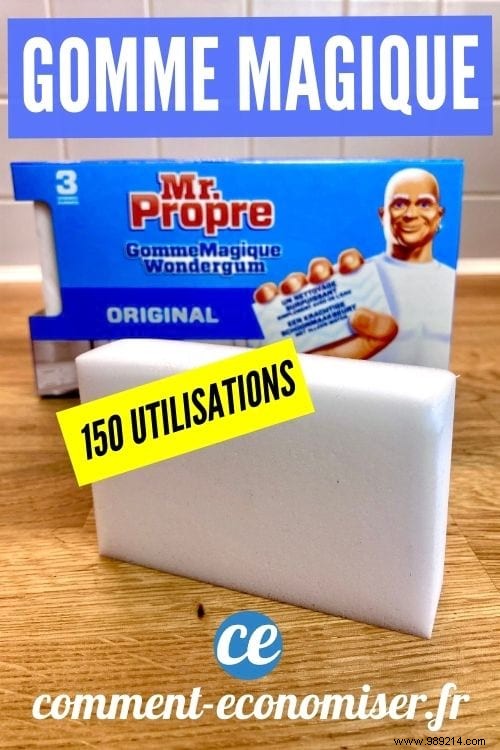 Magic Eraser:150 Uses That Will Simplify Your Life. 