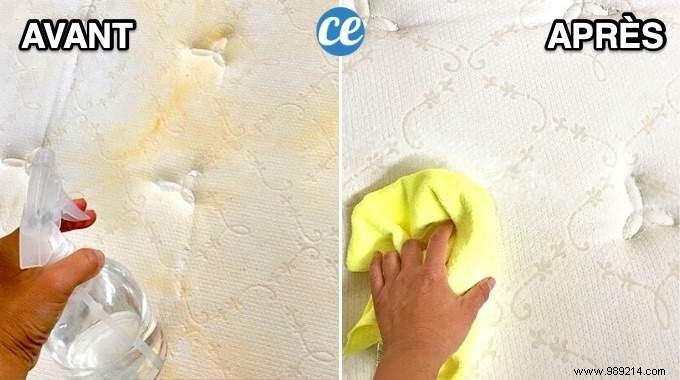 How To Clean A Stained &Yellowed Mattress Naturally (In 10 Min). 