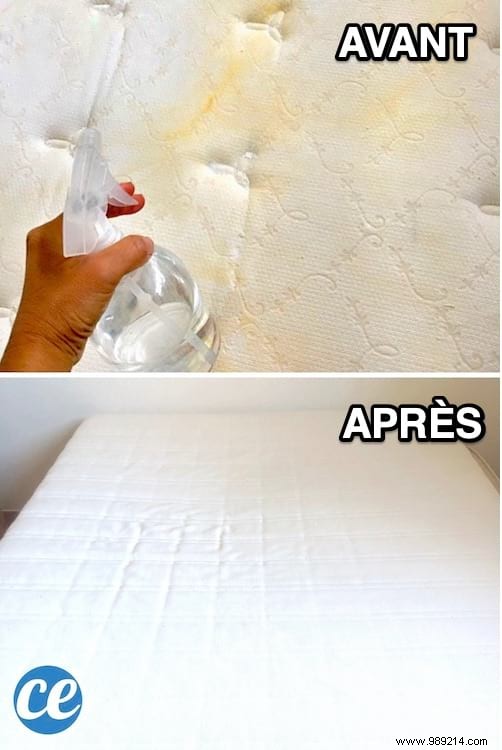 How To Clean A Stained &Yellowed Mattress Naturally (In 10 Min). 