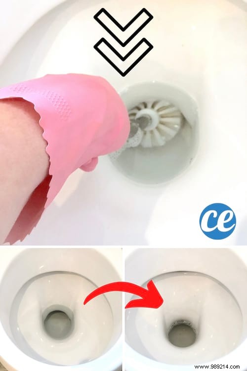 How To Empty Water From The Toilet (And Clean The Bottom Easily). 