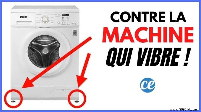 Washing Machine That Vibrates Too Much? THE Trick For Which Doesn t MOVE ANY MORE. 