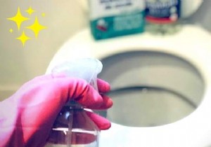 Dirty and yellowed toilet seat? How to clean it easily. 