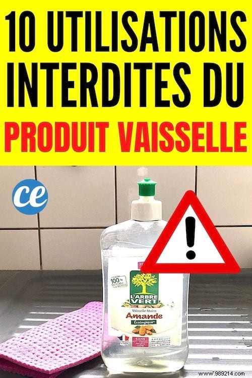 10 Things You Should NEVER Clean With Dishwashing Liquid. 