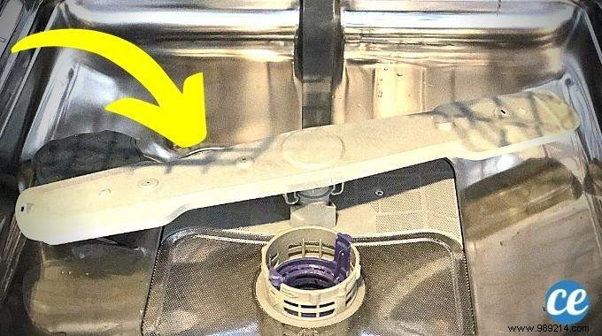 Dishwasher:The Tip To Clean The Washing Arms Easily. 