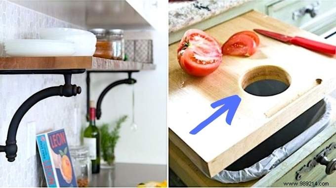 13 Tips To Save Space On The Counter Instantly. 