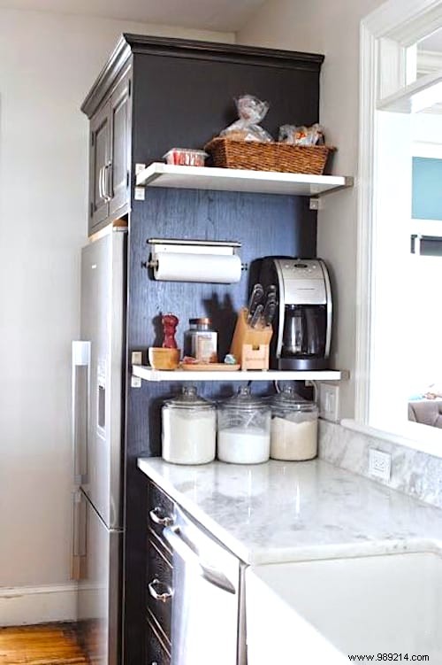 13 Tips To Save Space On The Counter Instantly. 