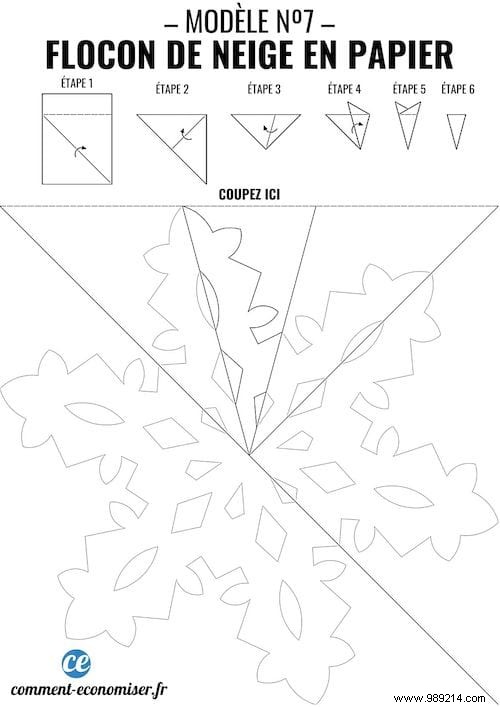 How to Make Paper Snowflakes? The Easy Christmas Tutorial. 