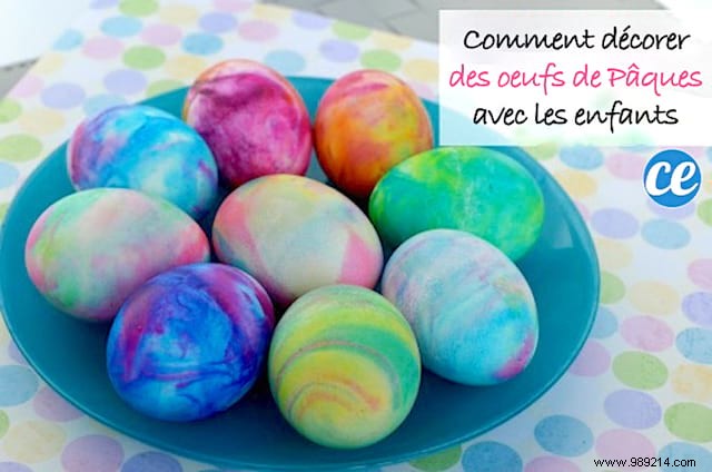 How to Color Your Easter Eggs With Shaving Foam (Your Kids Will Love It!). 