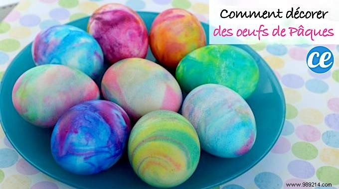 How to Color Your Easter Eggs With Shaving Foam (Your Kids Will Love It!). 