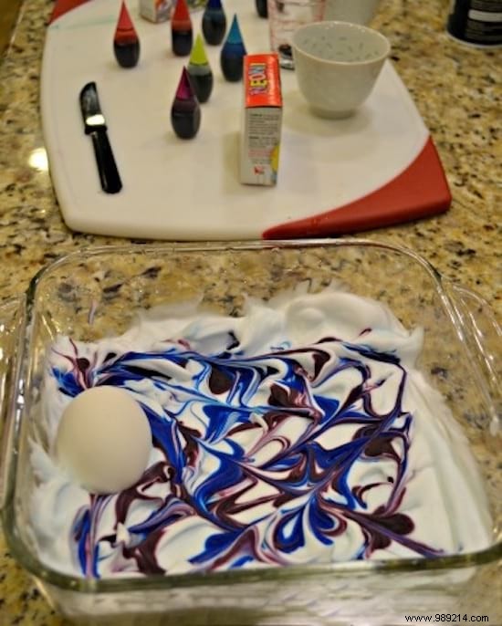 How to Color Your Easter Eggs With Shaving Foam (Your Kids Will Love It!). 