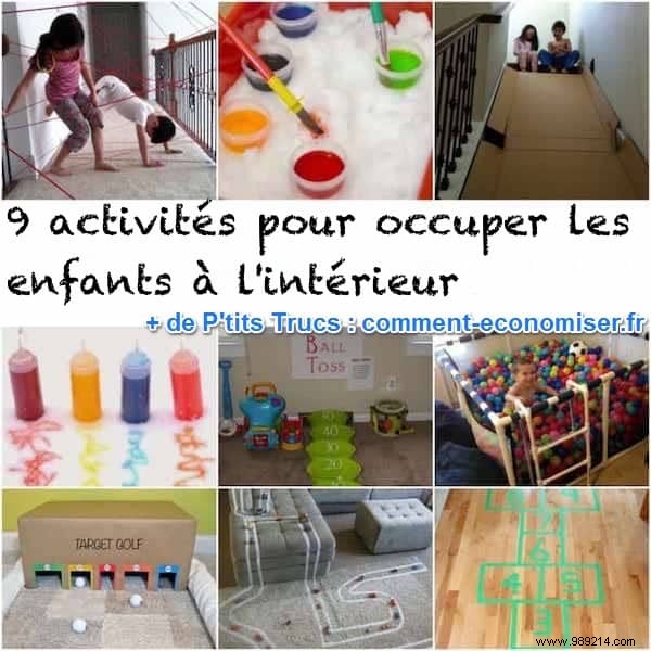 9 Great Indoor Activities To Keep Kids Occupied. 