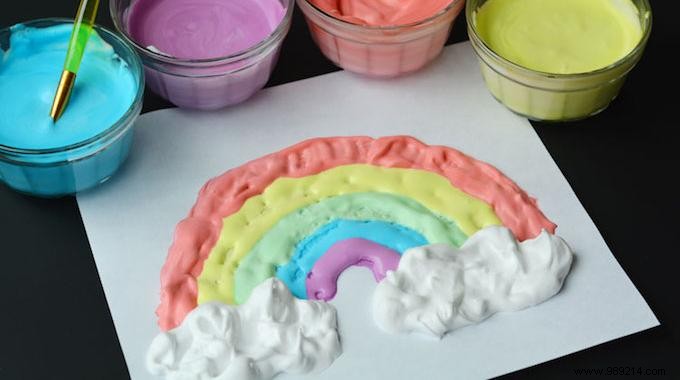 Kids Love Foam Paint! Discover the Homemade Recipe Here. 