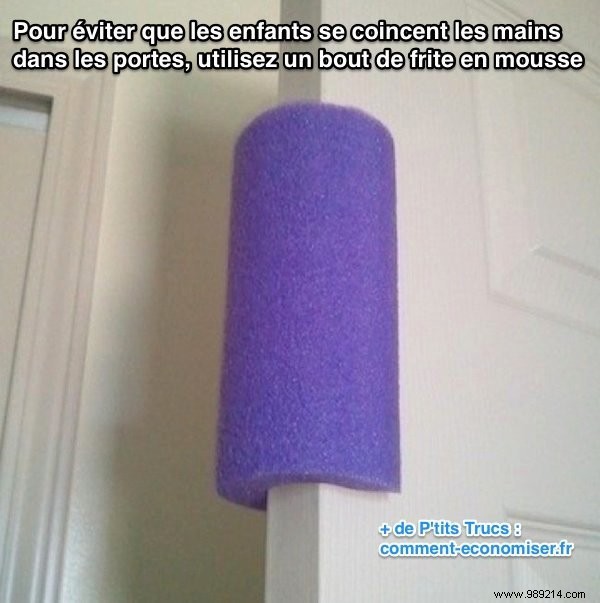 The Trick to Prevent Your Children from Getting Their Fingers Trapped in the Door. 