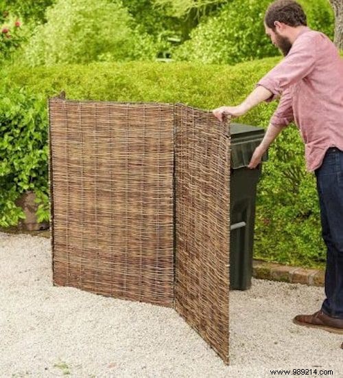 28 Ways to Hide Your Outdoor Trash (And Beautify Your Home). 