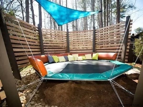 Old Trampoline:19 Ingenious Ways to Repurpose it. 