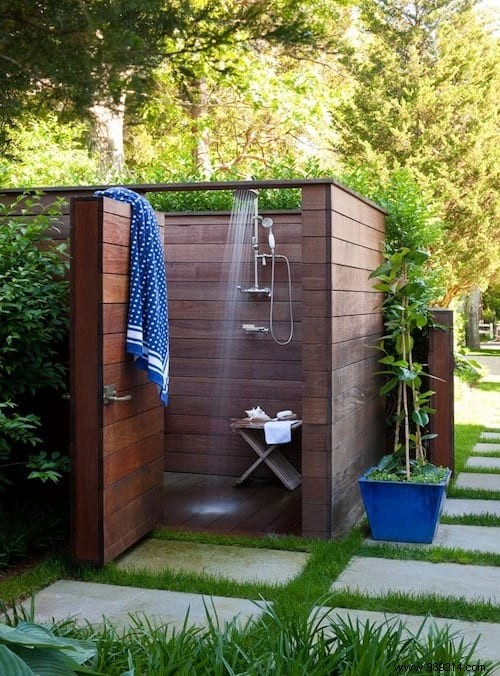 26 Awesome DIY Outdoor Shower Ideas (Quick &Easy). 