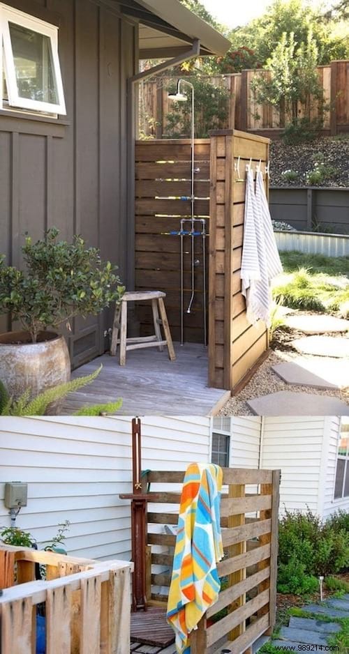 26 Awesome DIY Outdoor Shower Ideas (Quick &Easy). 