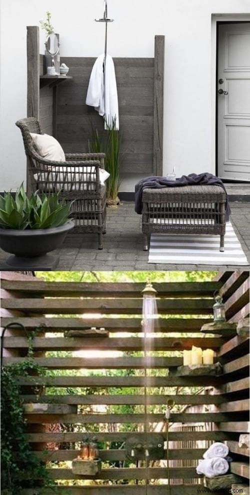 26 Awesome DIY Outdoor Shower Ideas (Quick &Easy). 