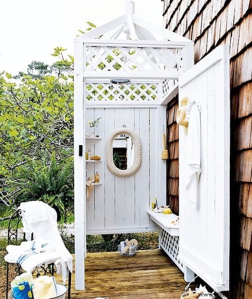 26 Awesome DIY Outdoor Shower Ideas (Quick &Easy). 