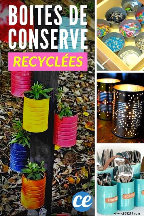 Rather Than Throwing Out These Tin Cans, They Made Super Cool Stuff! 