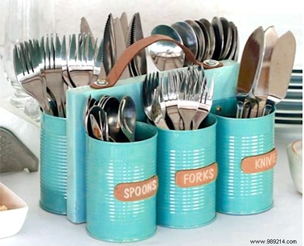 Rather Than Throwing Out These Tin Cans, They Made Super Cool Stuff! 