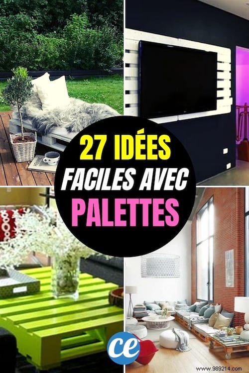 Wooden Pallets:27 Incredible Uses (Easy and Quick to Make). 