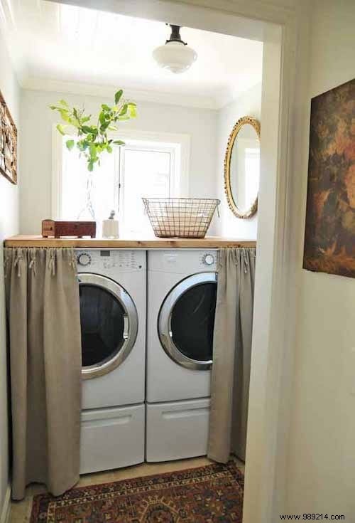 Laundry:15 Great Ideas to Save Space and Be Better Organized. 