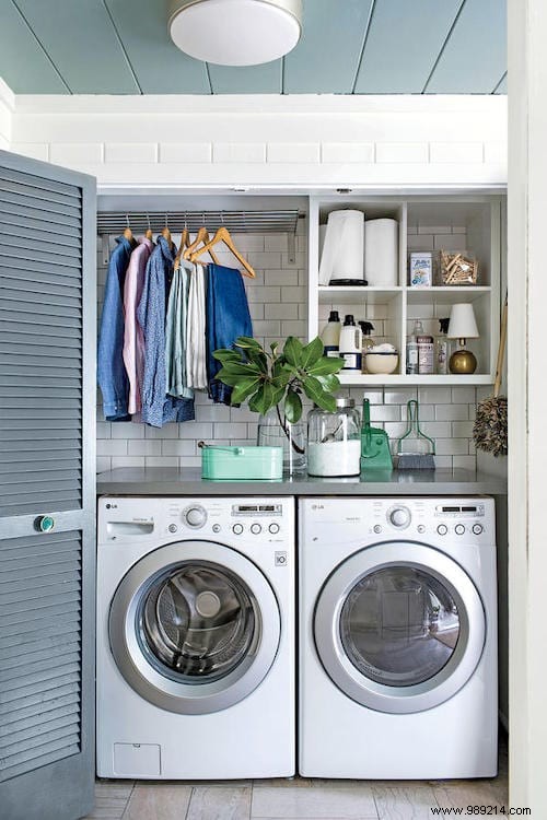 Laundry:15 Great Ideas to Save Space and Be Better Organized. 