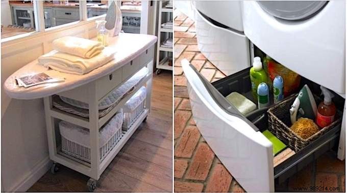 47 Great Storage Ideas To Organize Your Small Laundry Room. 