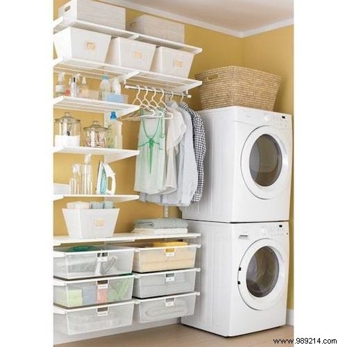 47 Great Storage Ideas To Organize Your Small Laundry Room. 