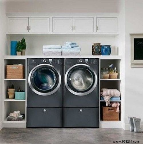 47 Great Storage Ideas To Organize Your Small Laundry Room. 