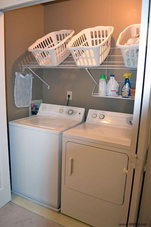 47 Great Storage Ideas To Organize Your Small Laundry Room. 