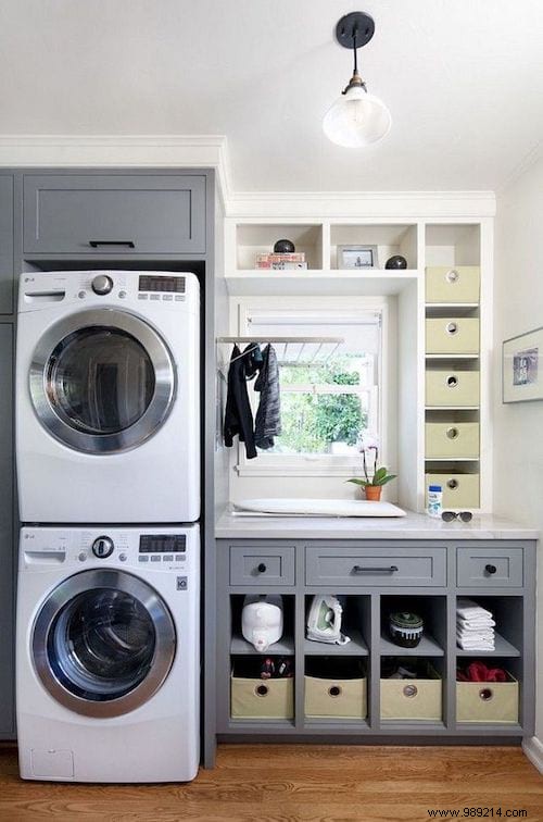 47 Great Storage Ideas To Organize Your Small Laundry Room. 