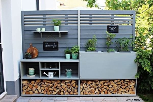 30 outdoor kitchens in pallets to make yourself. 