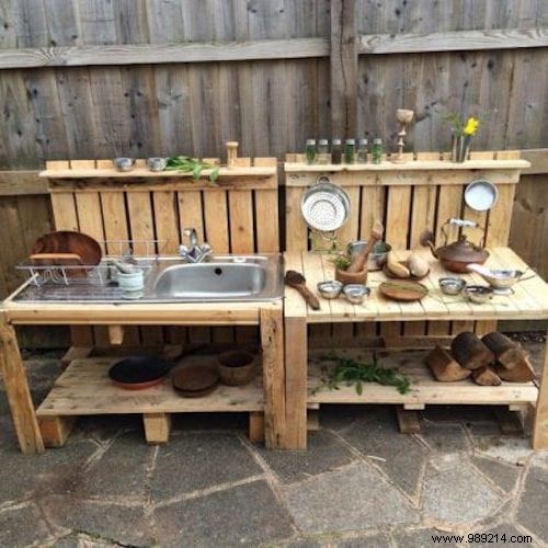 30 outdoor kitchens in pallets to make yourself. 