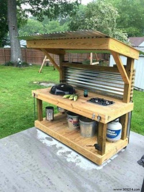 30 outdoor kitchens in pallets to make yourself. 