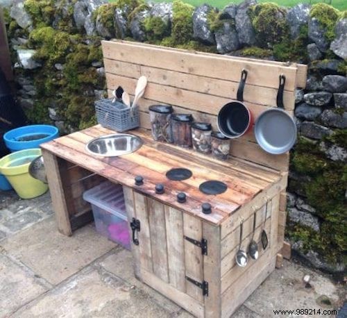 30 outdoor kitchens in pallets to make yourself. 